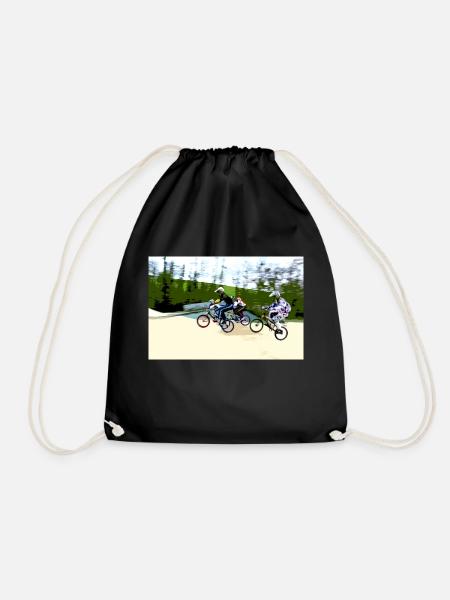 bmx - Turnbeutel - Schwarz