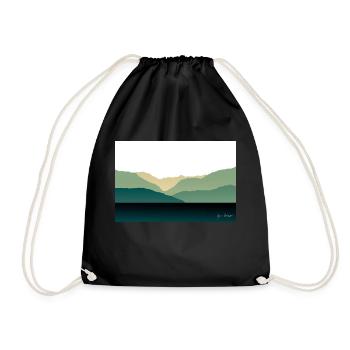 Lac d'Annecy - Sac de sport léger - noir - Devant
