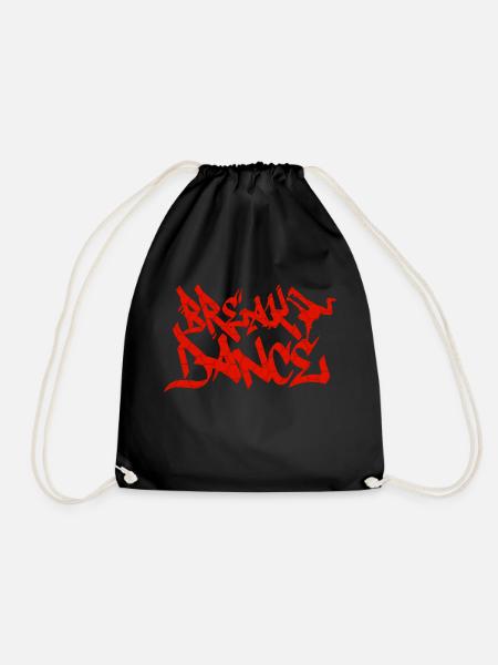 Hip Hop Breakdance Garçons Filles Hiphop Bboy BGir - Sac de sport léger - noir