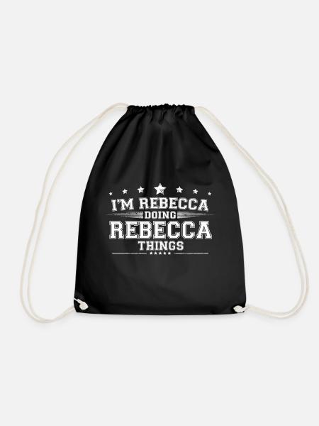 Rebecca - Turnbeutel - Schwarz