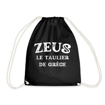 ZEUS le taulier de Grèce - Sac de sport léger - noir - Devant