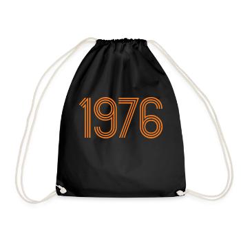 1976 Disco - Drawstring Bag - black - Front