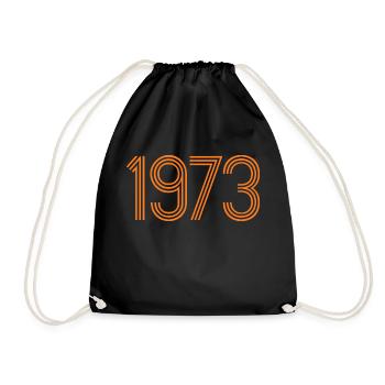 1973 Disco - Drawstring Bag - black - Front