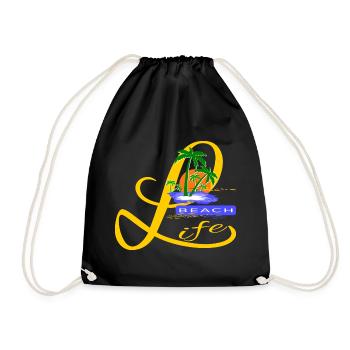 Beach Life - Sac de sport léger - noir - Devant
