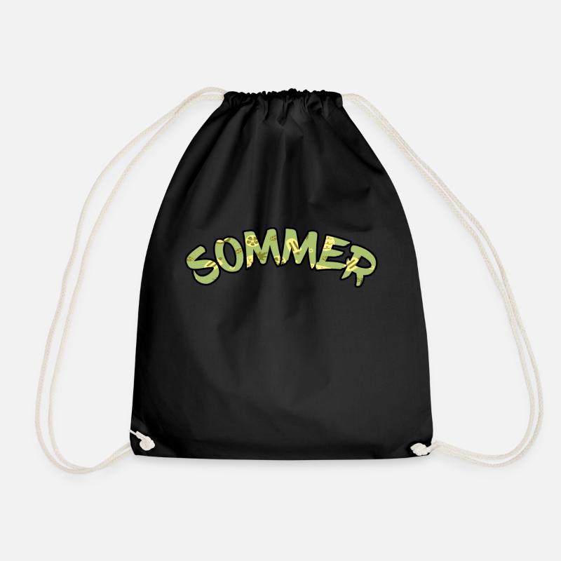 SOMMER - Turnbeutel - Schwarz