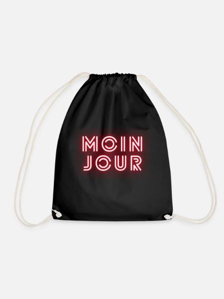 MOIN JOUR SIGN - MoinJour 9 - Turnbeutel - Schwarz