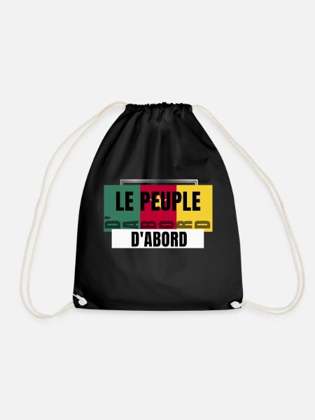 Cameroun. - Sac de sport léger - noir