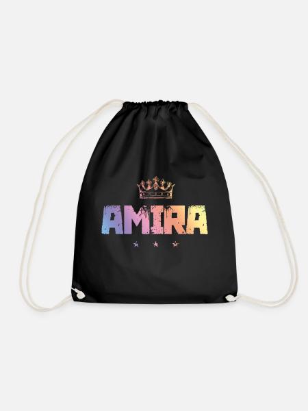Amira - Turnbeutel - Schwarz