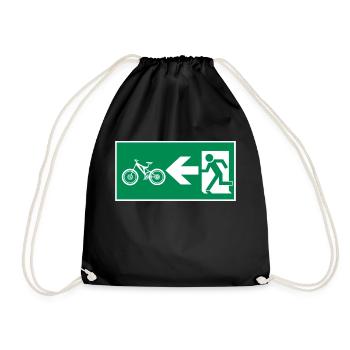 Cyclisme Sortie de secours Vélo de route VTT - Sac de sport léger - noir - Devant