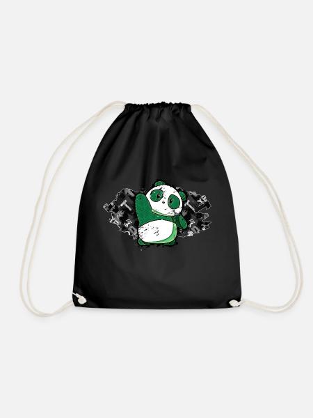 Panda - En Graffiti 2 - Sac de sport léger - noir