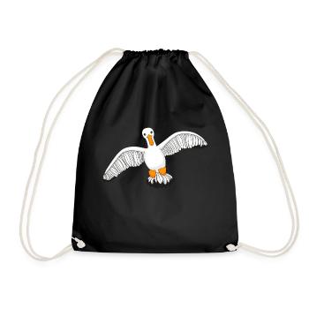 Mouette - Sac de sport léger - noir - Devant