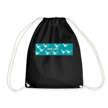 ONE LIFE - Sac de sport léger - noir - Devant