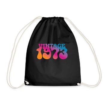 Millésime (1973) - Sac de sport léger - noir - Devant