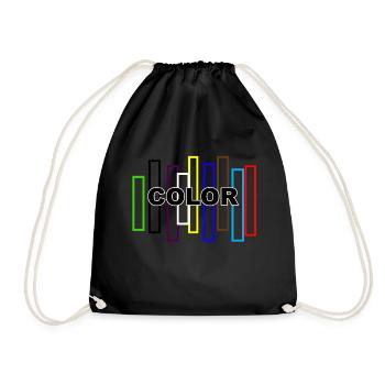 COLOR - Sac de sport léger - noir - Devant