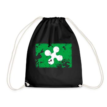Lombardy - Drawstring Bag - black - Front