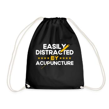 Pseudoscience Médecine Alternative Acupuncteur - Sac de sport léger - noir - Devant