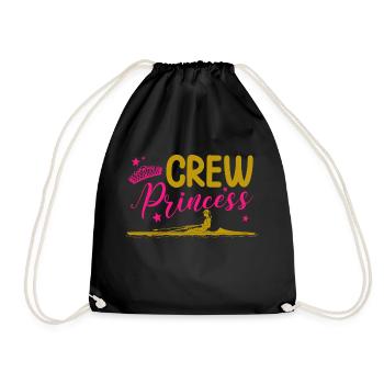 Rowing Team Rowing Rowing Gift - Drawstring Bag - black - Front