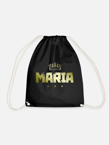 Maria - Turnbeutel - Schwarz
