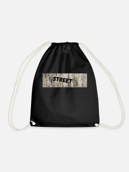 street - Sac de sport léger - noir