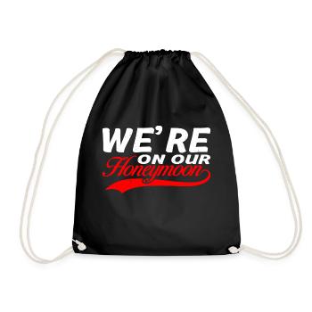 Nous sommes en lune de miel 7 - Sac de sport léger - noir - Devant