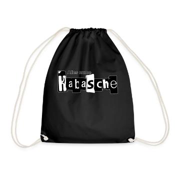 All nume Habash - Drawstring Bag - black - Front