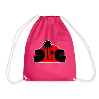 Pincée d’été - Sac de sport léger - fuchsia - Devant