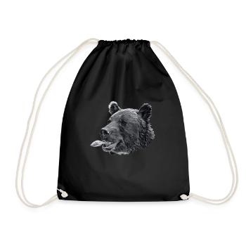 PEDRO Head Blade SW - Drawstring Bag - black - Front