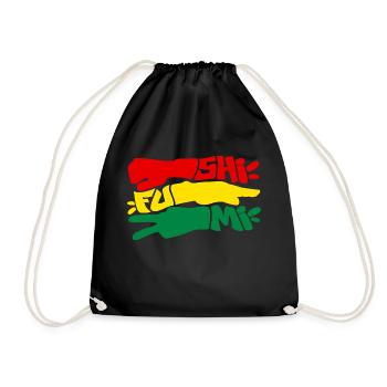 shifumi rasta - Sac de sport léger - noir - Devant