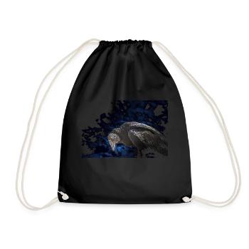 le terrible vautour à l'oeil rouge - Sac de sport léger - noir - Devant