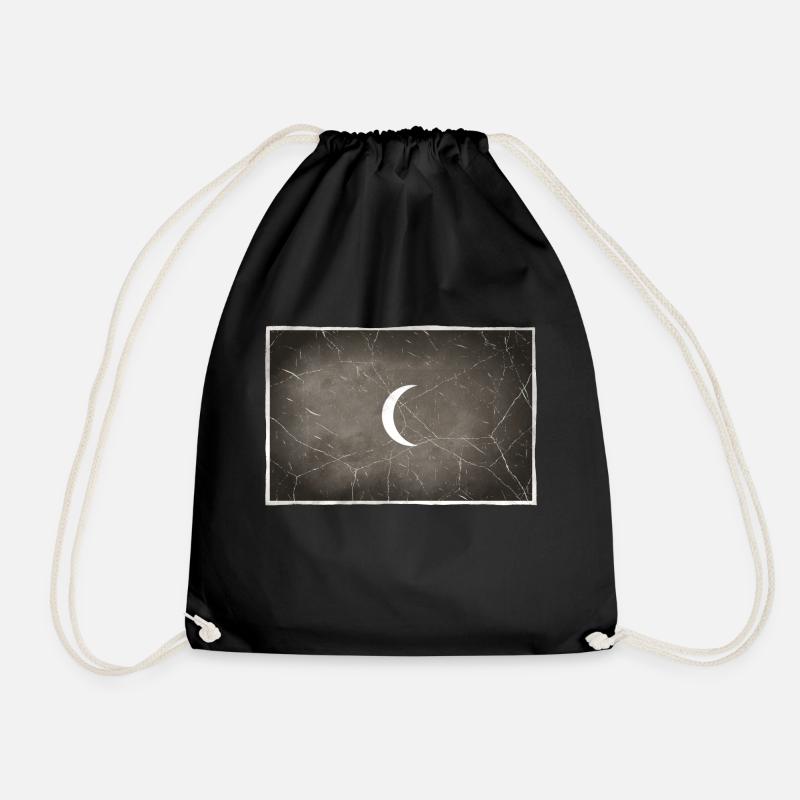 Maldives - Drawstring Bag - black