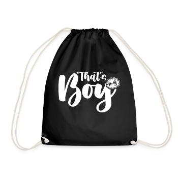 thatsmyboy - Drawstring Bag - black - Front