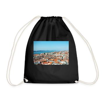 Red Roofs Lisbon - Drawstring Bag - black - Front