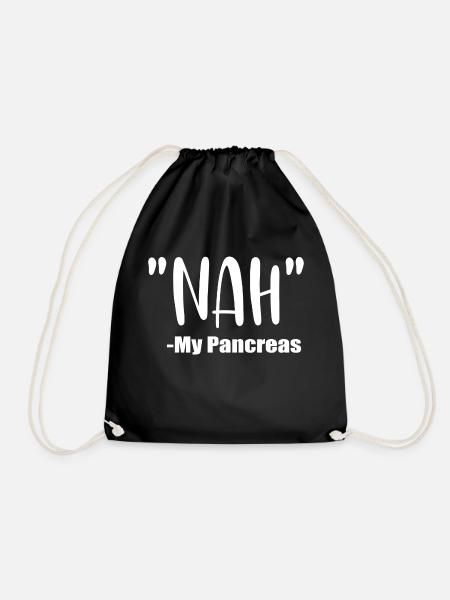 Pancreas - Drawstring Bag - black