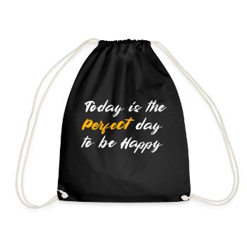 Journée parfaite du vendredi - Sac de sport léger - noir - Devant