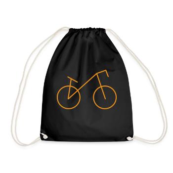 vélo - Sac de sport léger - noir - Devant