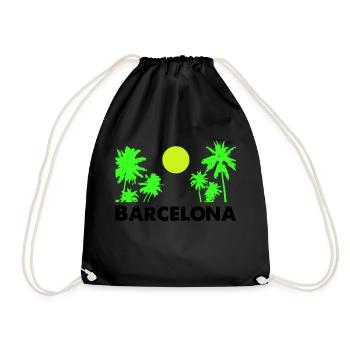 Barcelone - Sac de sport léger - noir - Devant