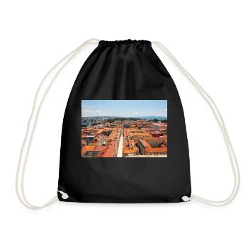 paysage urbain vieille ville Zadar dans l’état de Zadar - Sac de sport léger - noir - Devant