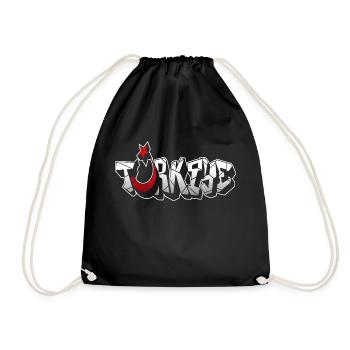 Türkiye - Sac de sport léger - noir - Devant