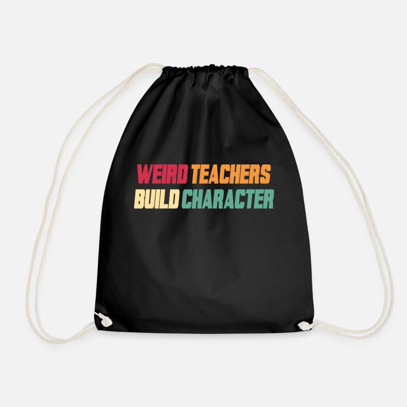 Lehrer Spruch Sprüche Schule Lehrerin - Turnbeutel - Schwarz