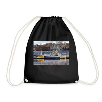 Tauranga - Drawstring Bag - black - Front
