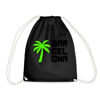 Barcelone - Sac de sport léger - noir - Devant