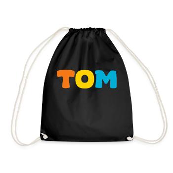 Nom - Tom - Sac de sport léger - noir - Devant