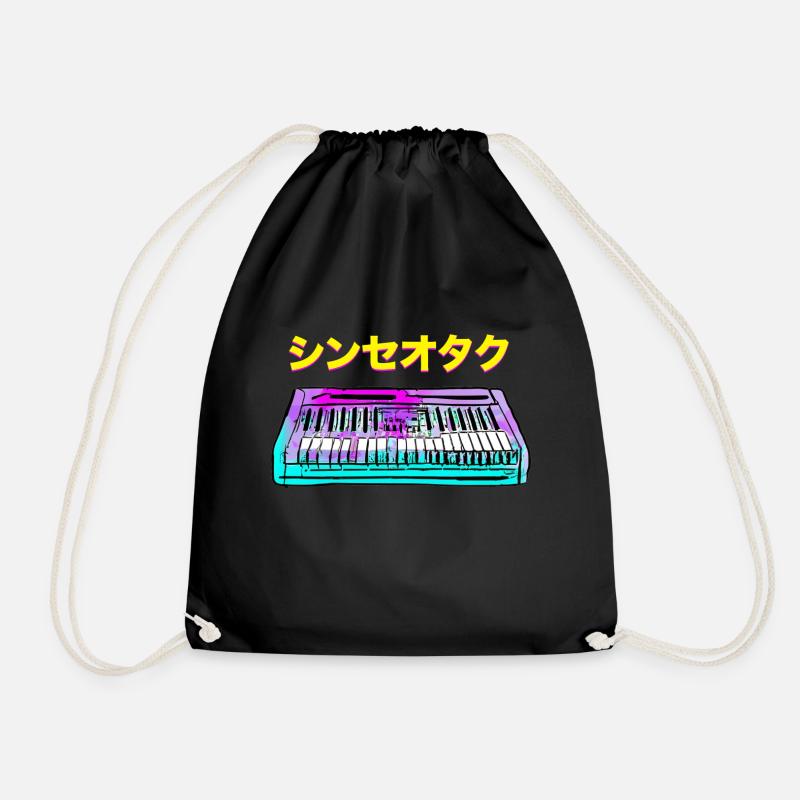SYNTH GEEK JAPONAIS - Sac de sport léger - noir