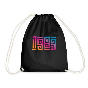 1983 40e anniversaire - Sac de sport léger - noir - Devant