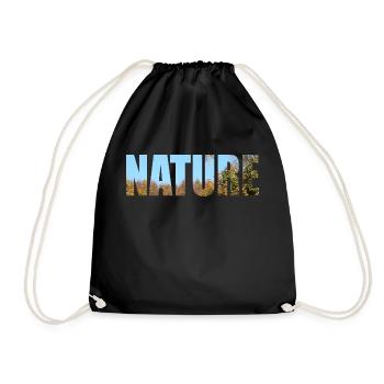 Nature - Sac de sport léger - noir - Devant