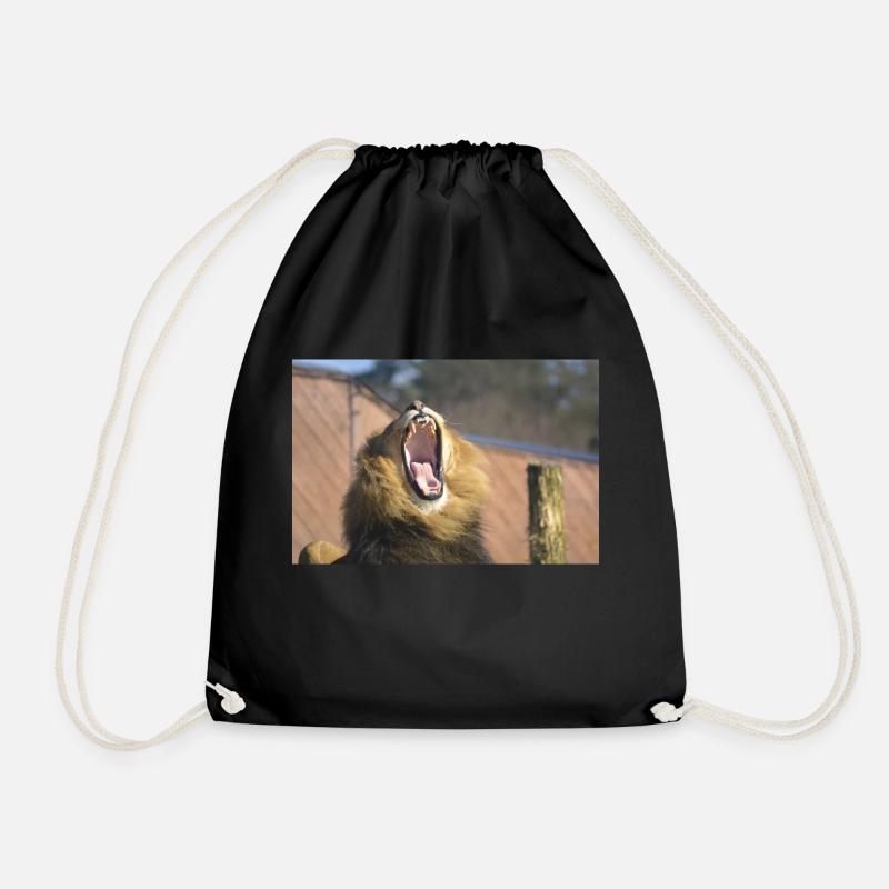 LIONS CSC 0893 - Drawstring Bag - black