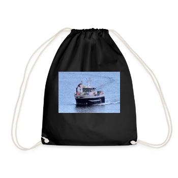The Seibo - Drawstring Bag - black - Front