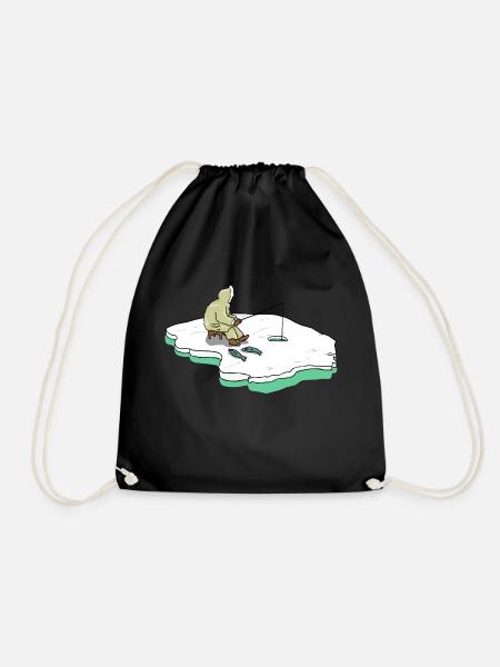 Snafu - Drawstring Bag - black