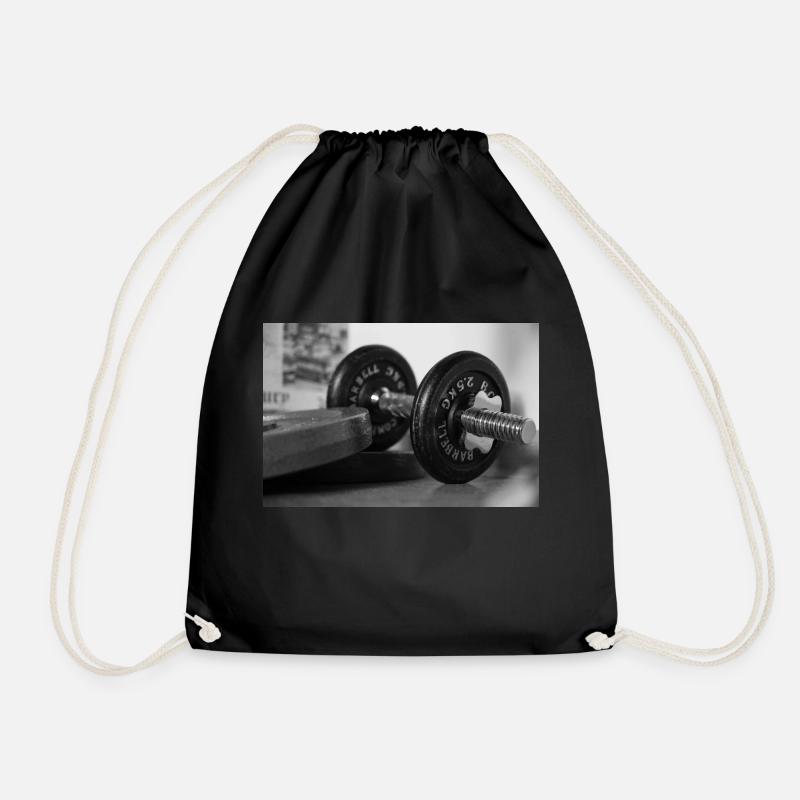 Classic dumbbell - Turnbeutel - Schwarz