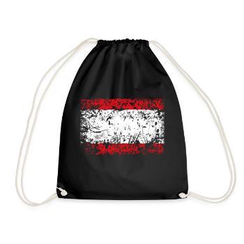 Antwerp City - Drawstring Bag - black - Front
